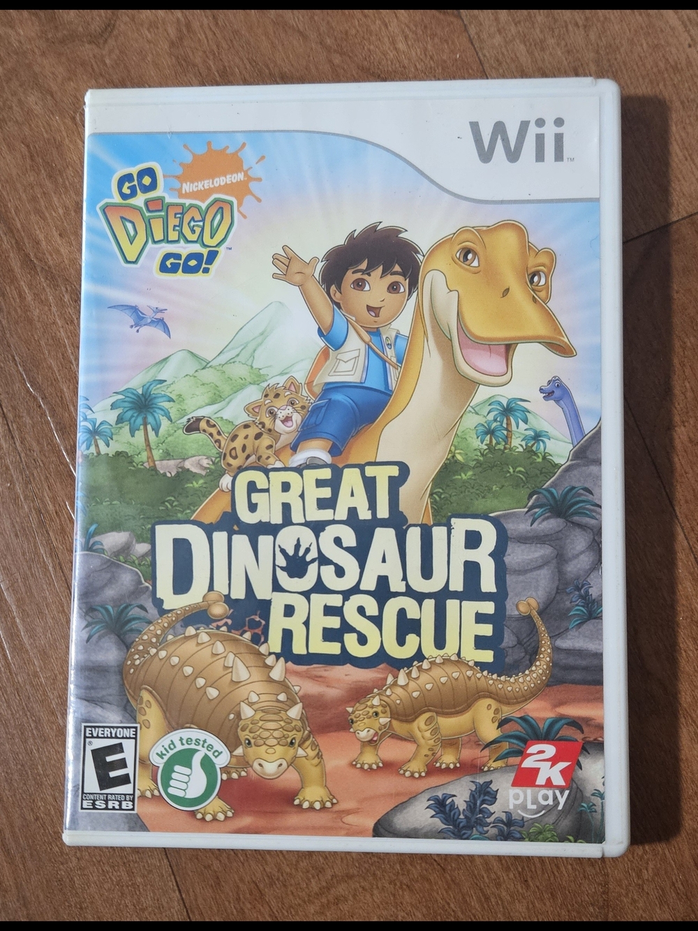 Great Dinosaur Rescue Wii Game